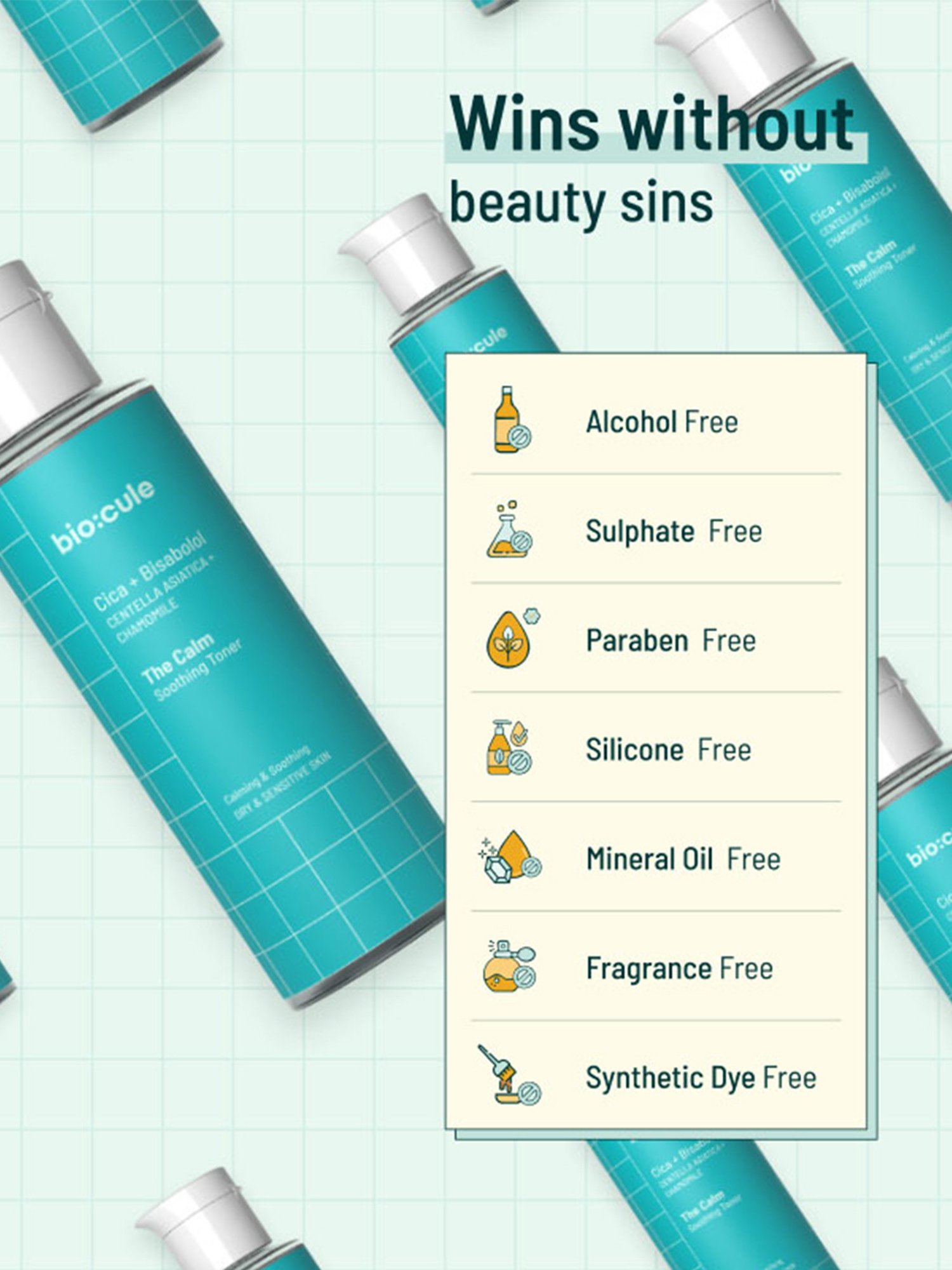 Biocule The Calm Soothing Toner - 100 ml