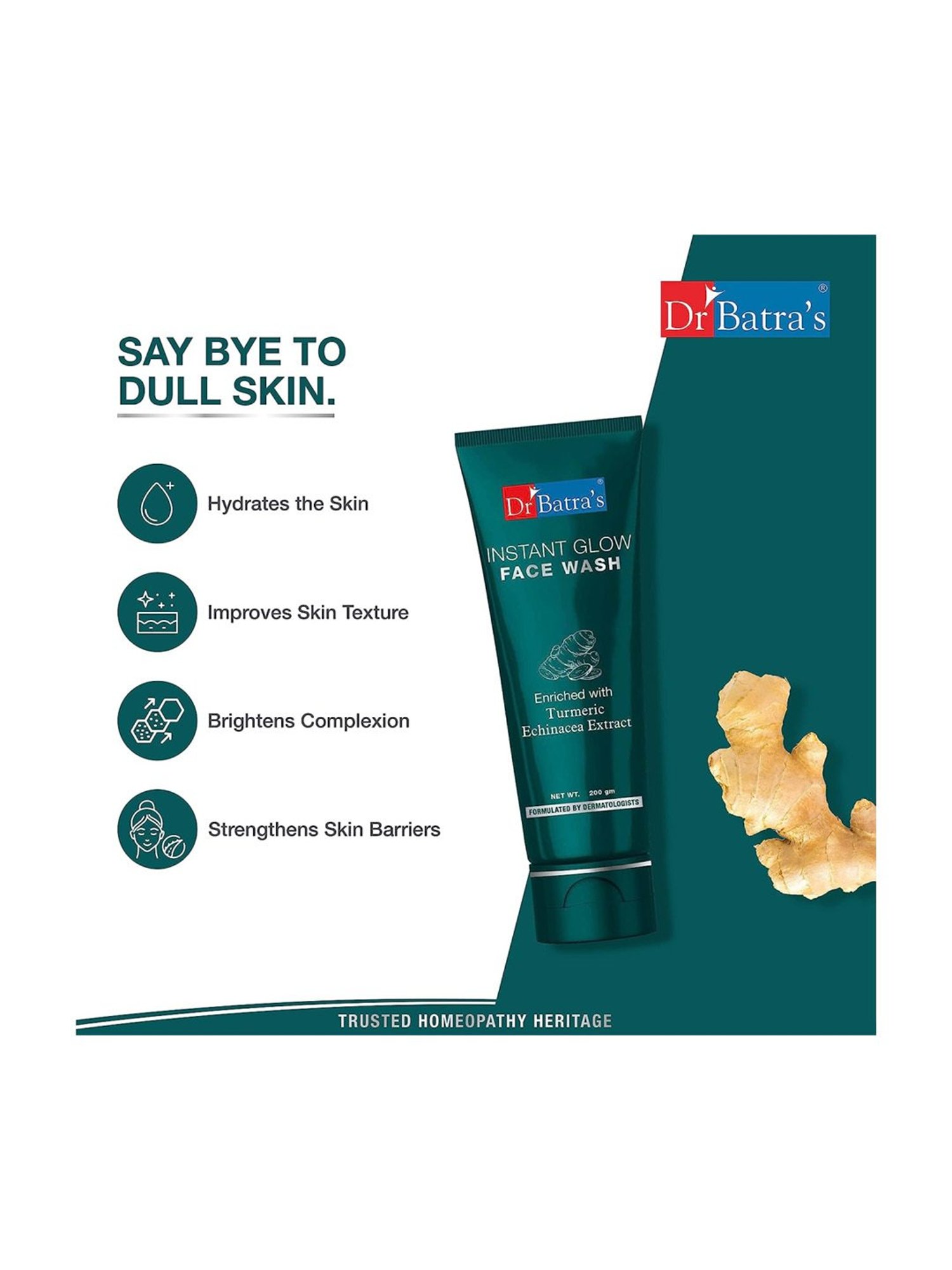 Dr. Batra's Skin Fairness Serum, Face Wash Instant Glow, Lightening & Moisturizing Cream