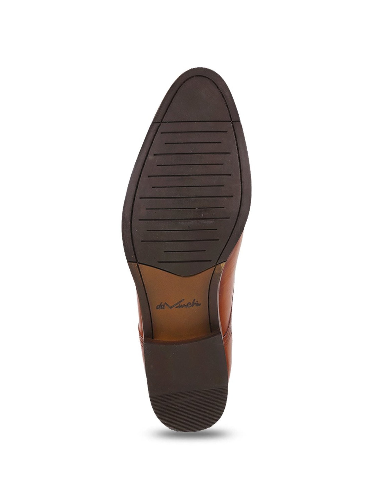 Da Vinchi by Metro Men's Windsor Tan Shoe Lace-up
