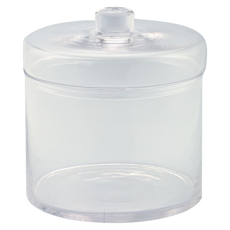 Diamond Star Glass Apothecary Jar with Lid Clear (8.5"x8")