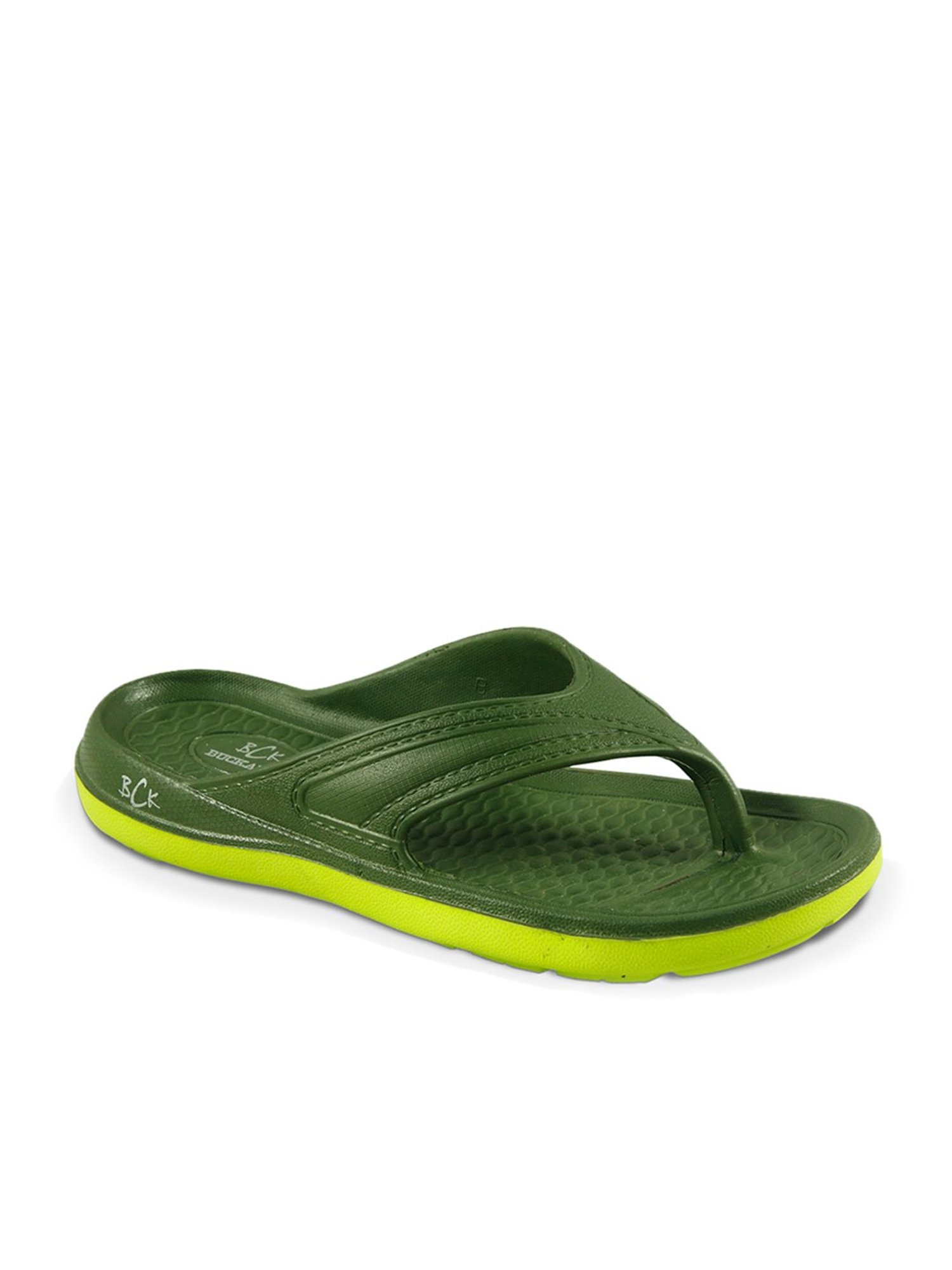 Buckaroo Men's KOFI Green Thong Sandals