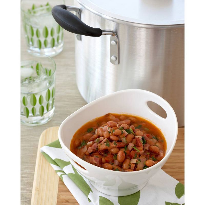 IMUSA 4qt Aluminum Pot with Glass Lid and Bakelite Handles