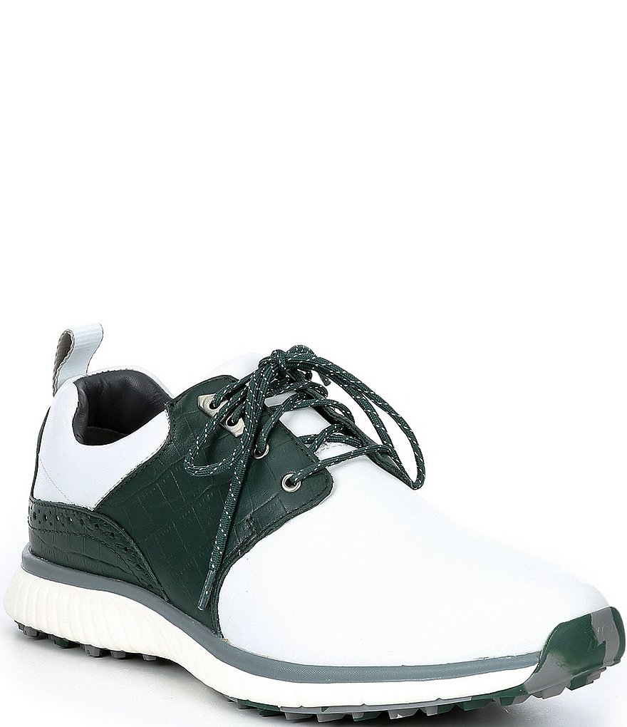 Johnston & Murphy Men's XC4 H2 Luxe Saddle Golf Shoes