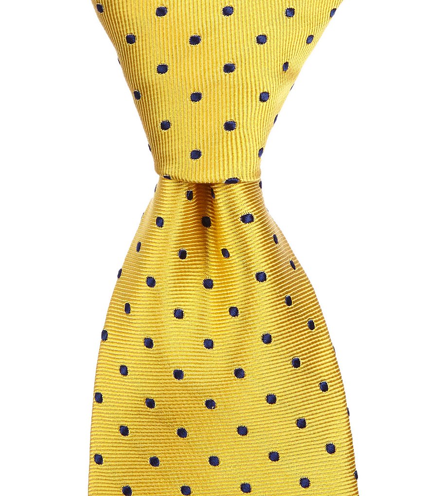 Brooks Brothers Boys Dotted Silk Tie
