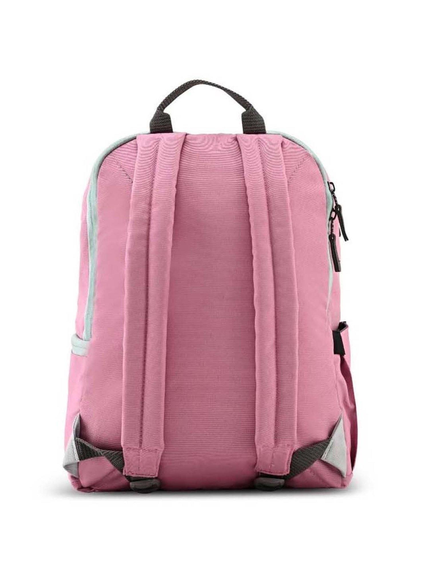 Harissons Zing Pink Polyester Solid Backpack - 27 Ltrs