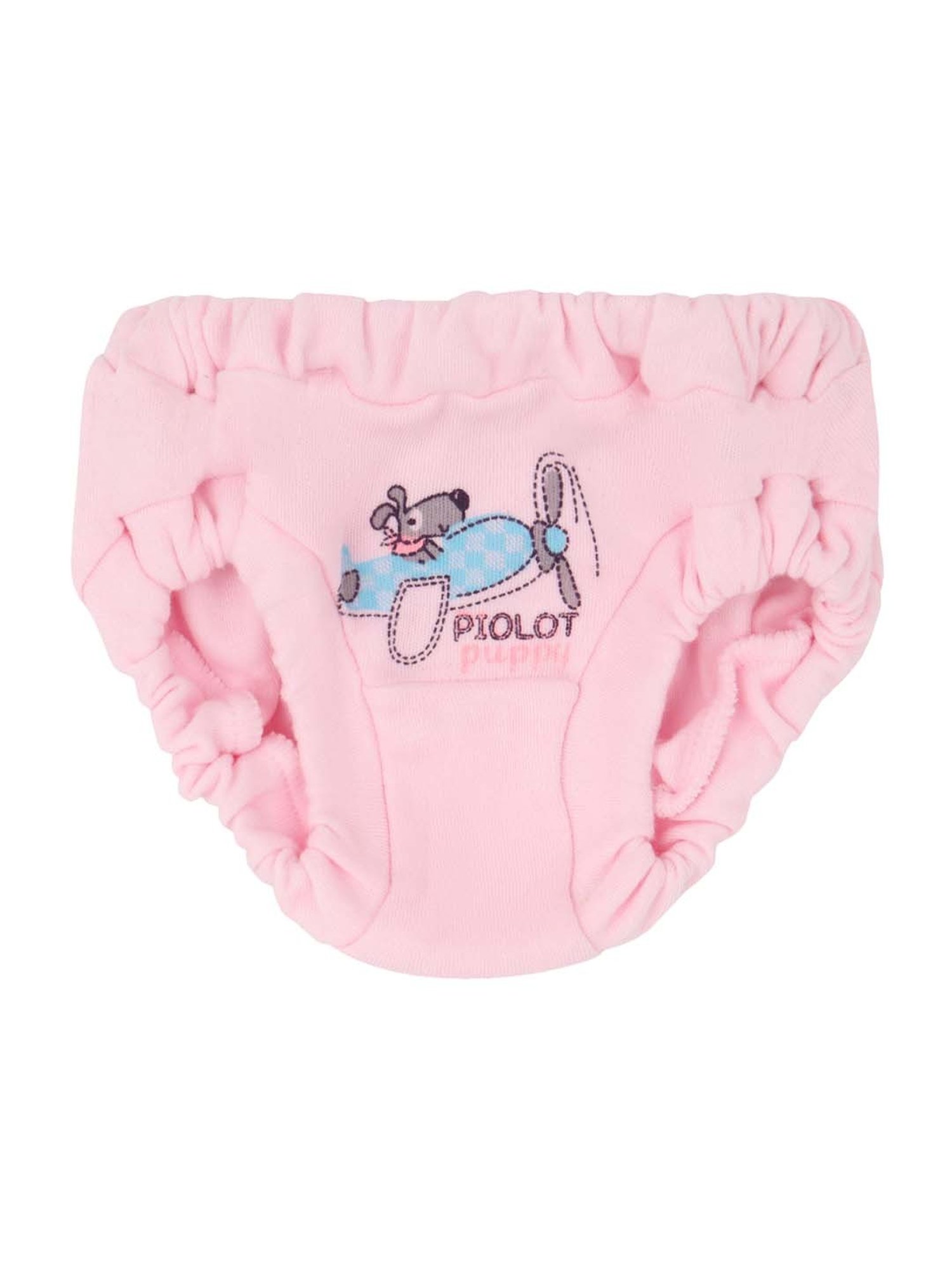 D'chica Kids Multicolor Cotton Printed Panties - Pack of 6