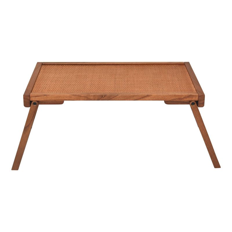 21" x 10" Rattan Delancey Bed Tray - Hopper Studio