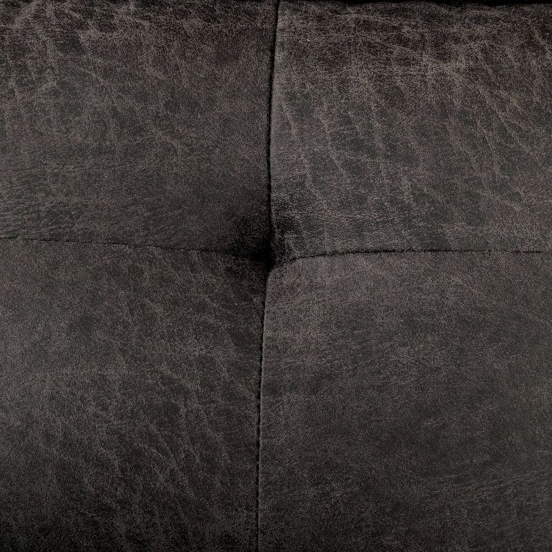 Herrick Tufted Recliner Chair Dark Brown - miBasics