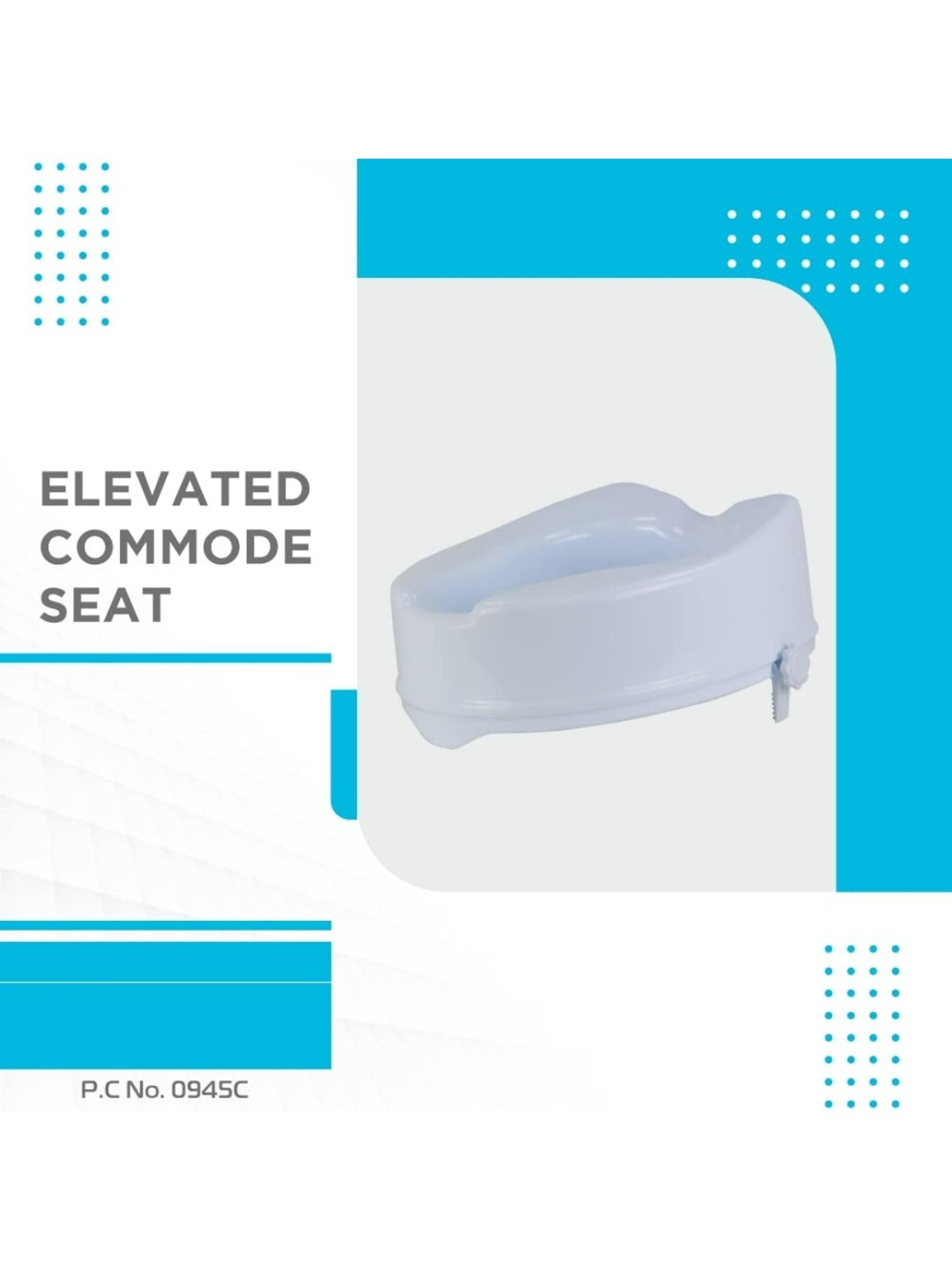 Vissco Comfort Commode (White)