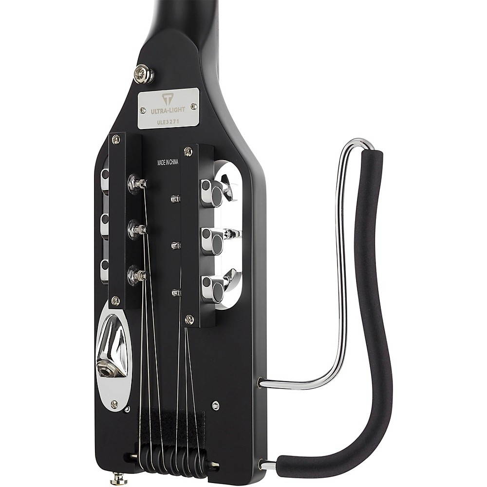 Traveler Guitar Ultra-Light Electric Lefty Electric Travel Guitar Matte Black