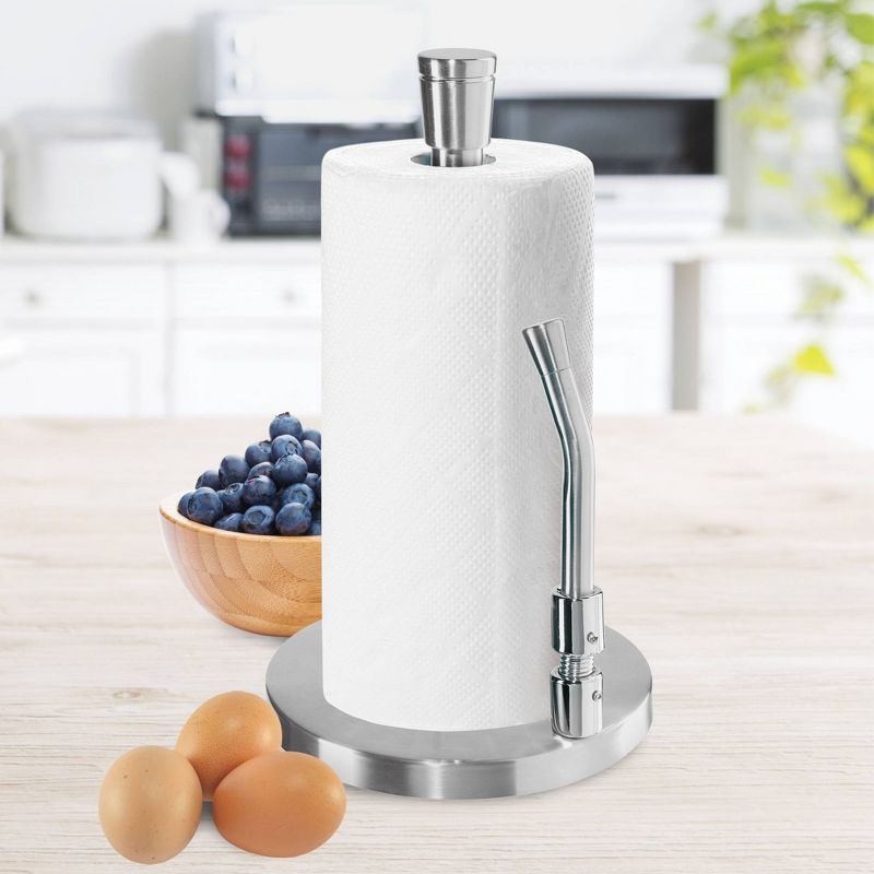 Oggi Stainless Steel Tension Arm Paper Towel Holders