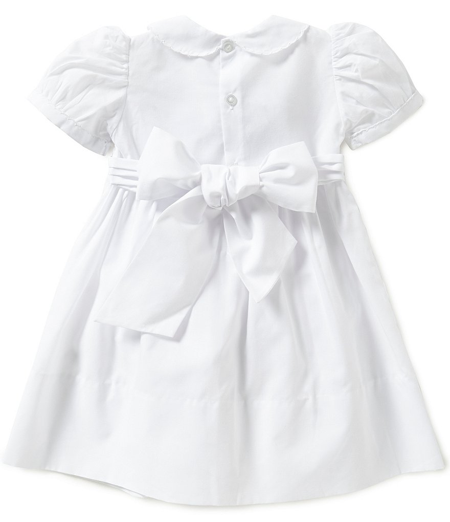 Feltman Brothers Baby Girls 12-24 Months Diamond Embroidered Smocked Dress