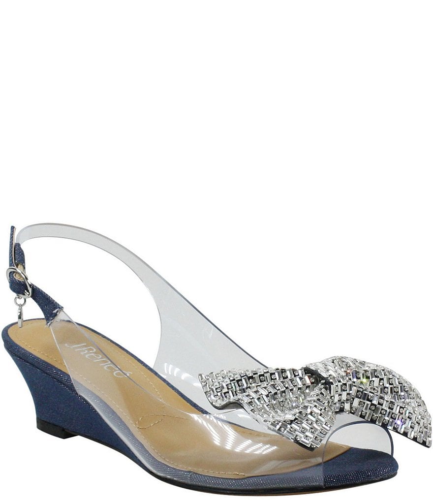 Trotters Kari Pearlized Leather Block-Heel Pumps