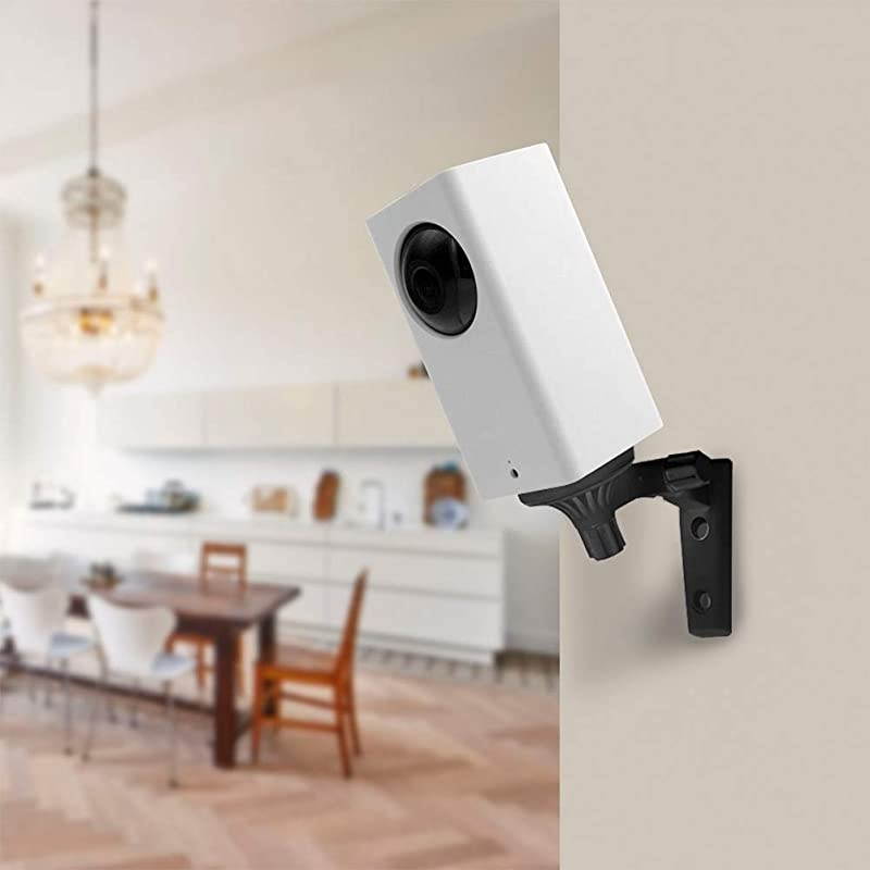 Wyze Cam Pan Wall Mount  Security Mount Bracket for Wyze Cam Pan and Wyze Cam Special Design for Both Wyze Labs 1080p HD Home Camera 2packBlack