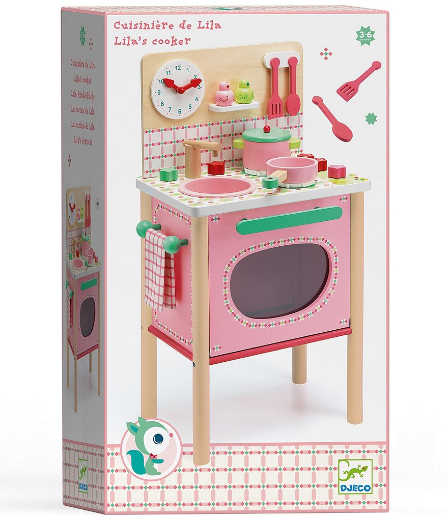 Djeco Lila's Wooden Cooker Set