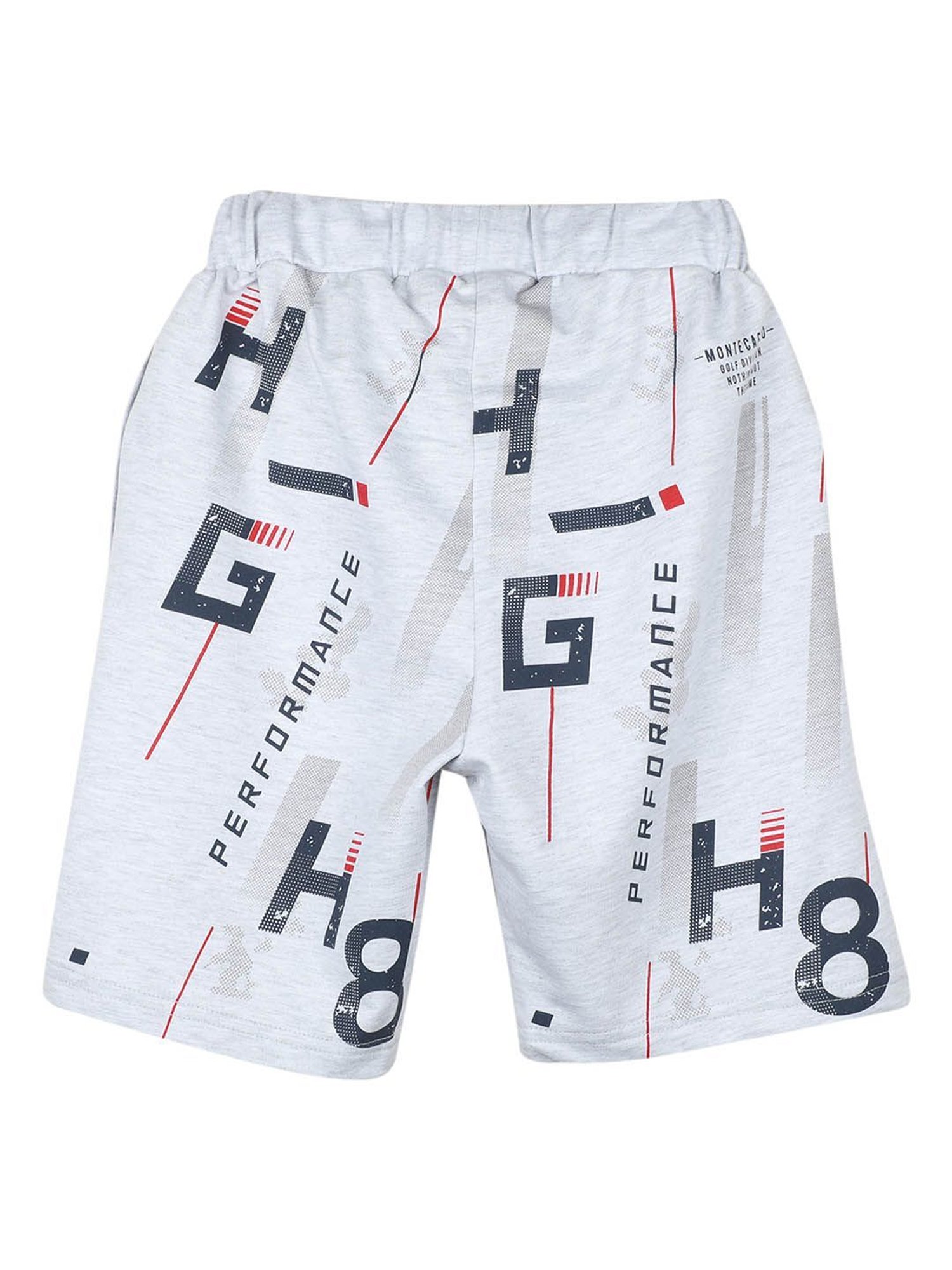 Gini & Jony Kids Brown Solid Bermudas