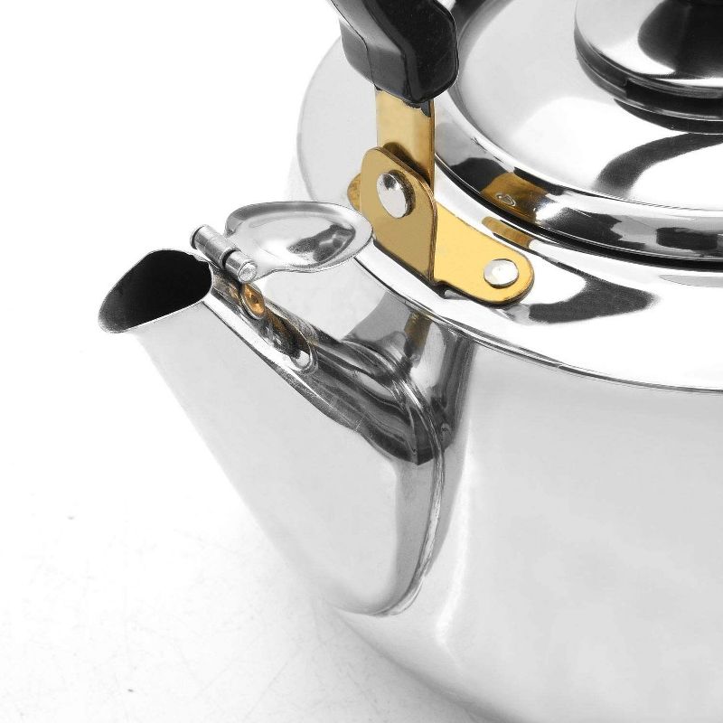 Bonjour Round Glass Teapot with Flavor Lock Infuser (34 oz)