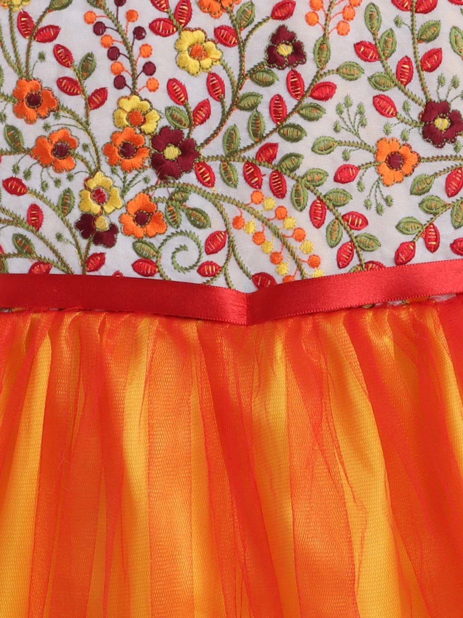 Peppermint Kids Black & White Printed Full Sleeves Dress