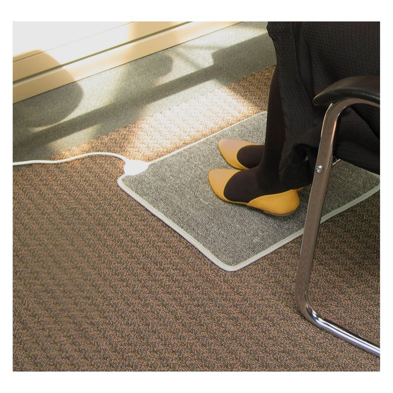 Cozy Toes Carpeted Foot Warmer Floor Mats