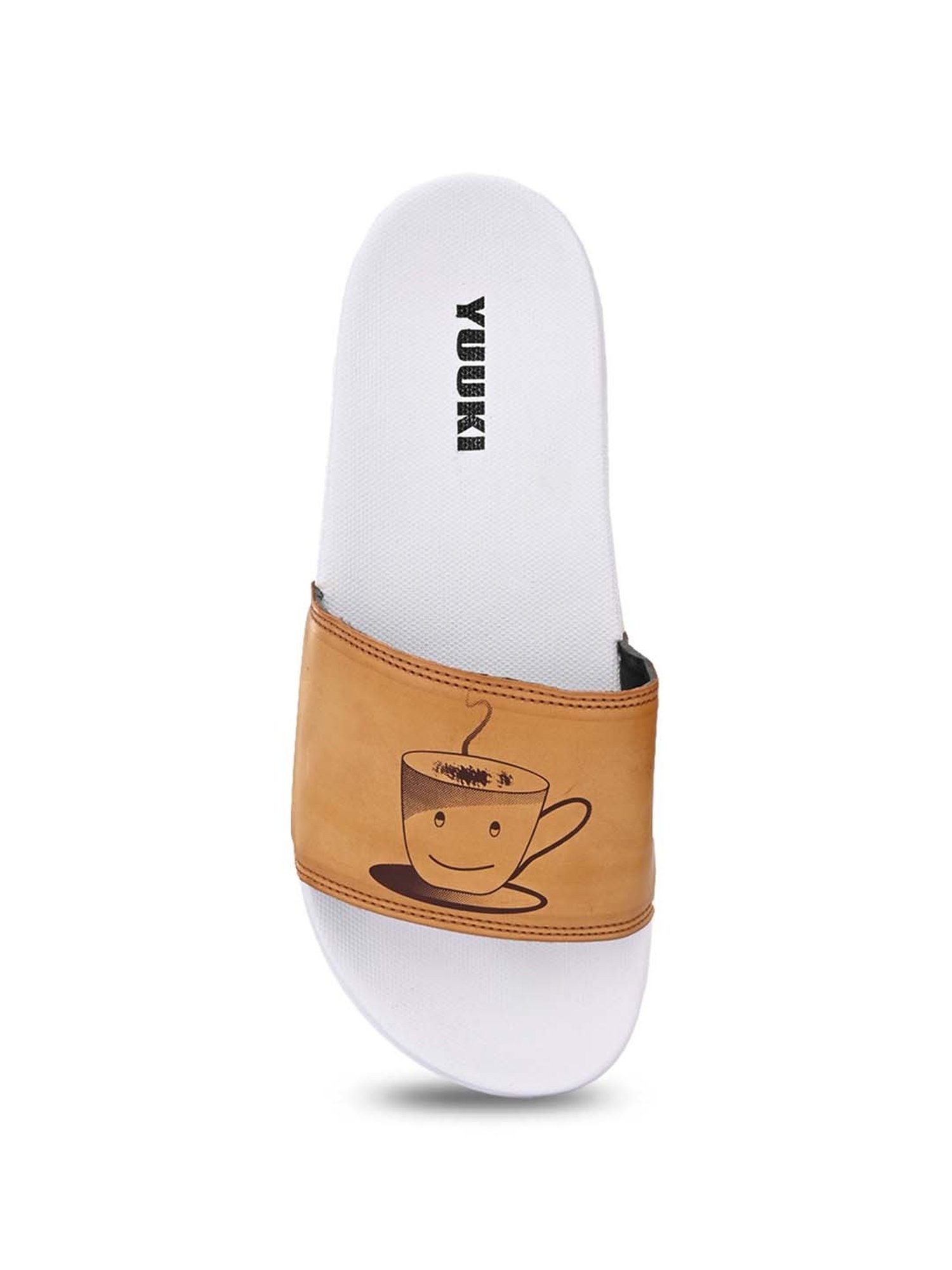 Yuuki Men's GONZALO II Tan Slides