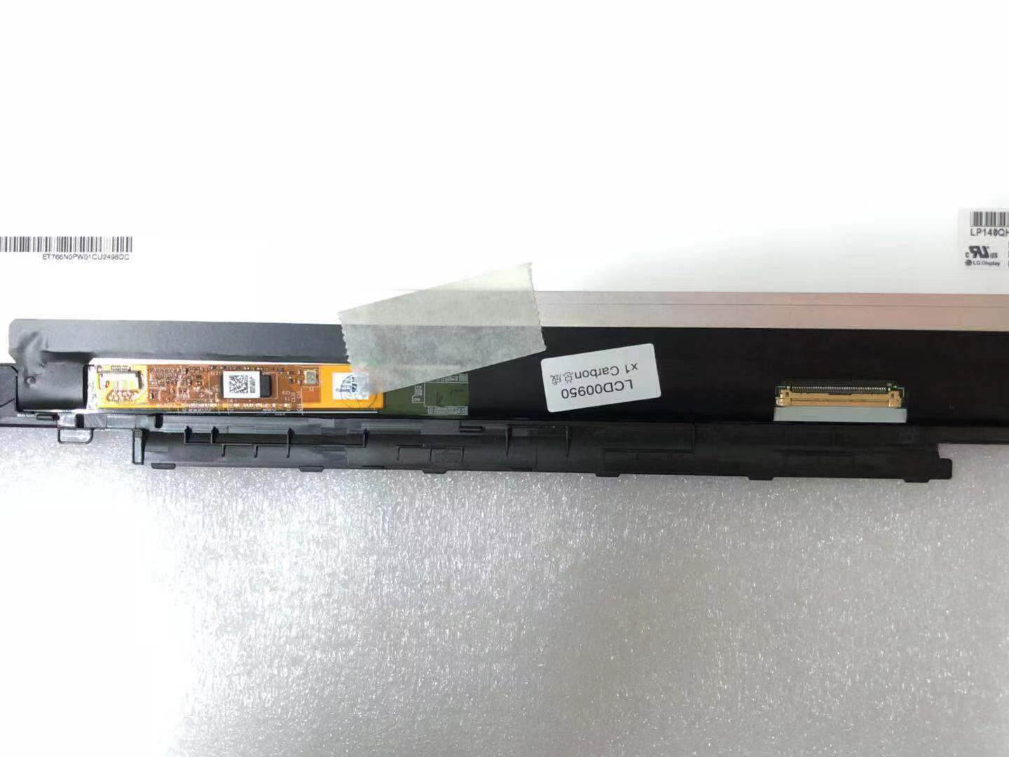 For lenovo x1 carbon lcd w/ touch screen digitizer assy LP140QH1(SP)(A2) + frame