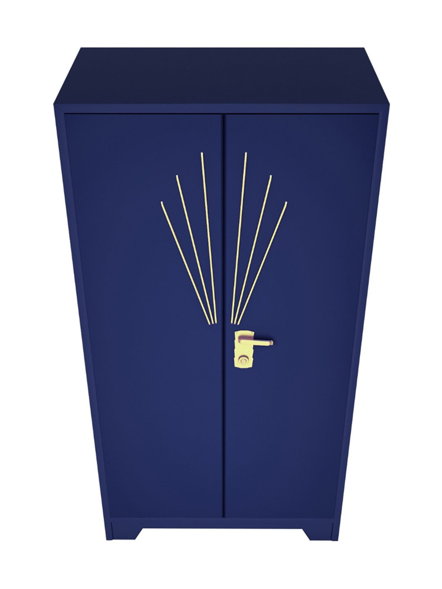 Godrej Interio Centurion 2-Door Steel Almirah, Midnight Blue (1-Year Warranty, 1 Locker)