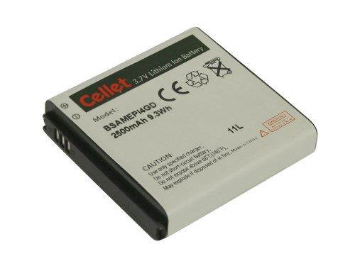 Cellet 2500mAh Rechargeable Extended Battery Case for Samsung Epic 4G Touch (...