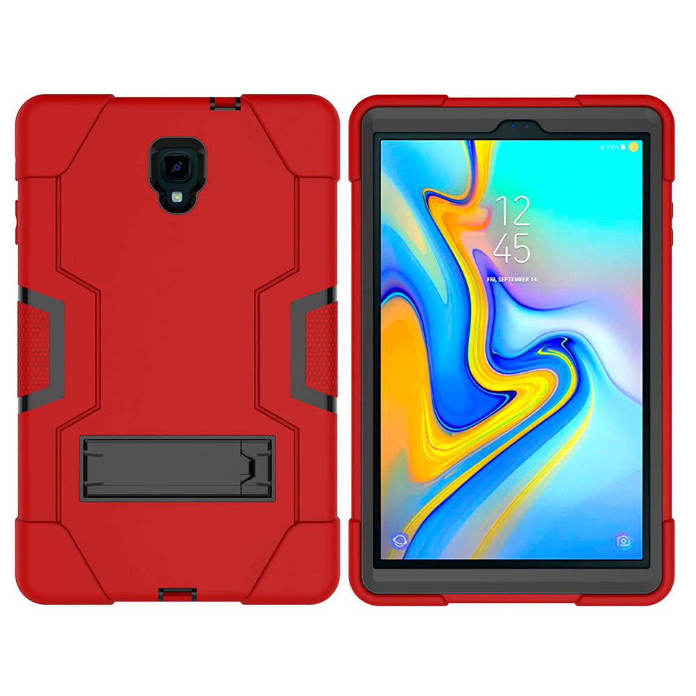 Galaxy Tab A 10.5 2018 Case,Mignova 3 Layer Heavy Duty Hybrid Shockproof Silicone+Hard PC Bumper Full-Body Protective Case Cover with Stand for Samsung Galaxy Tab A 10.5 SM-T590/T595