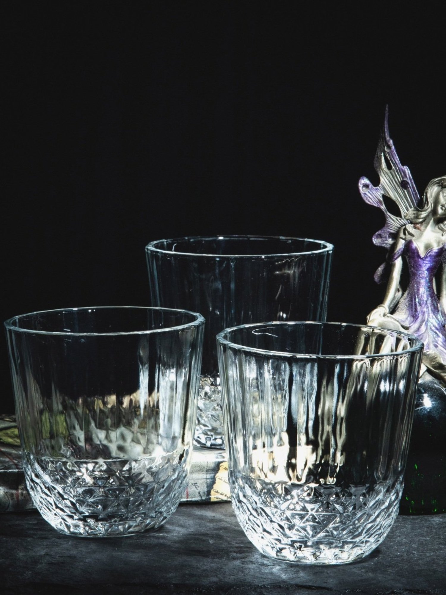 Pasabahce Transparent Glass Tumbler - Set of 6 (320ml)