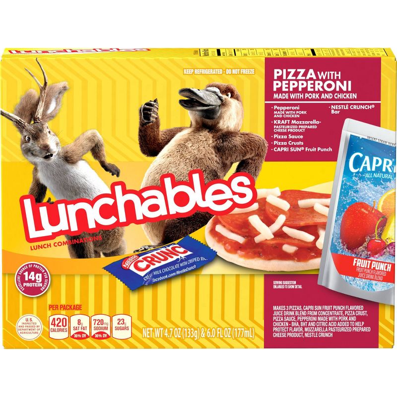 Oscar Mayer Lunchables Pizza with Pepperoni - 10.7oz