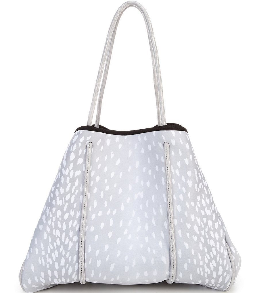 Parker & Hyde Neoprene Grey Fawn Tote Bag