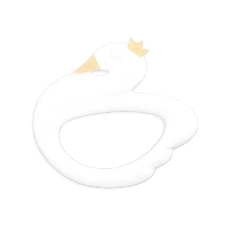 Bumkins Silicone Teether Swan