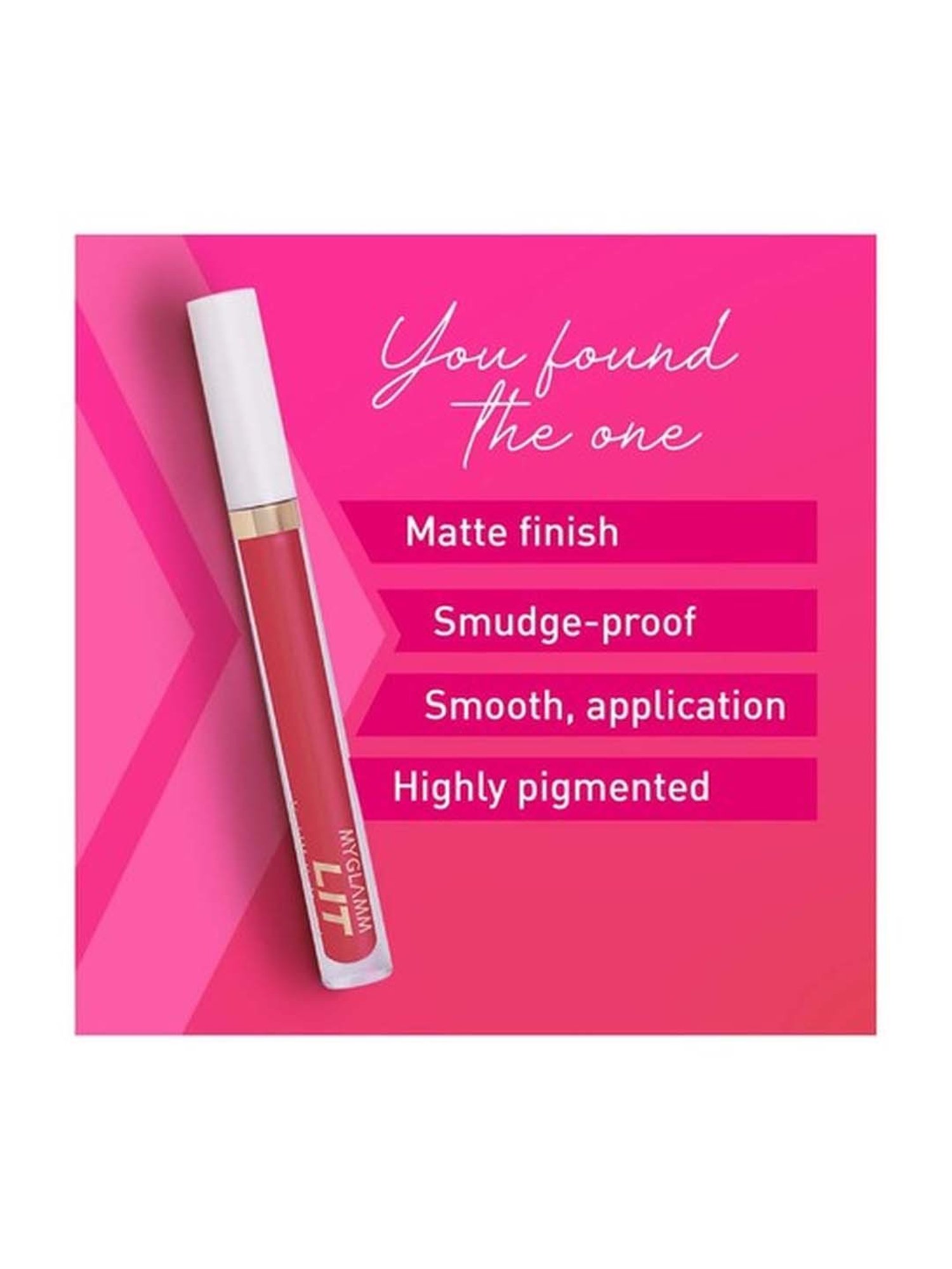 MyGlamm LIT Liquid Matte Lipstick Zaddy - 3 ml
