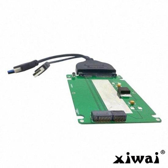 Xiwai USB 3.0 to SATA 22pin 2.5" Hard Disk & SATA to Macbook A1425 A1398 MC975 MC976 MD212 MD213 ME662 ME664 ME665 SSD hard disk case