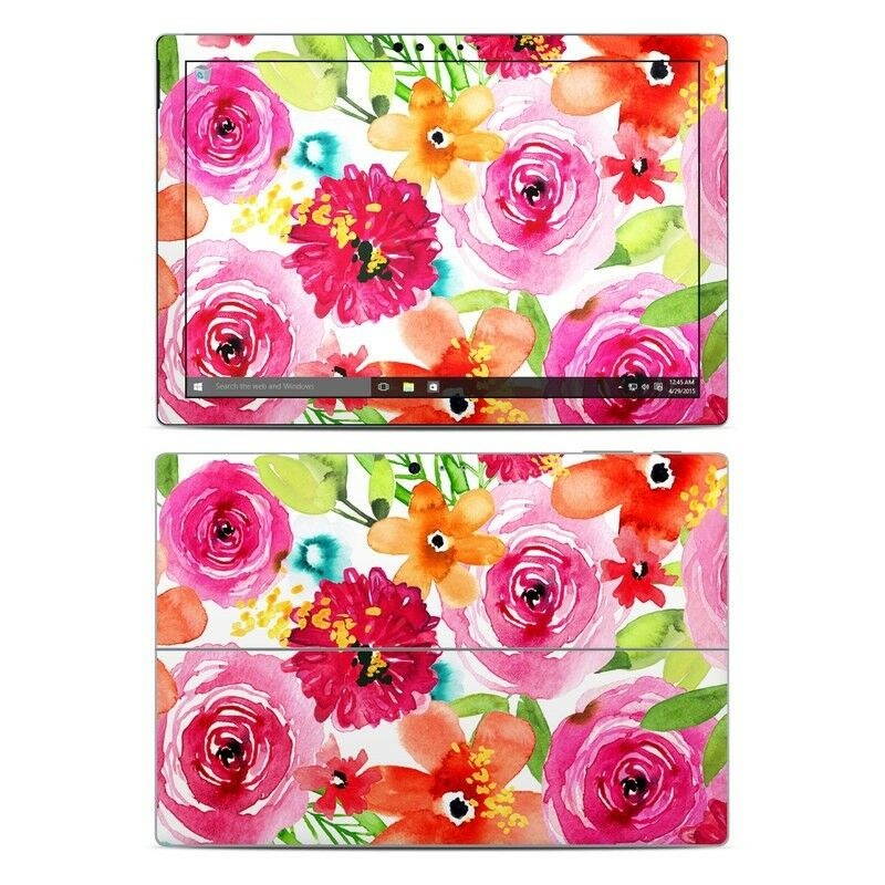 Surface Pro 4 Skin - Floral Pop by Sara Berrenson - Sticker Decal