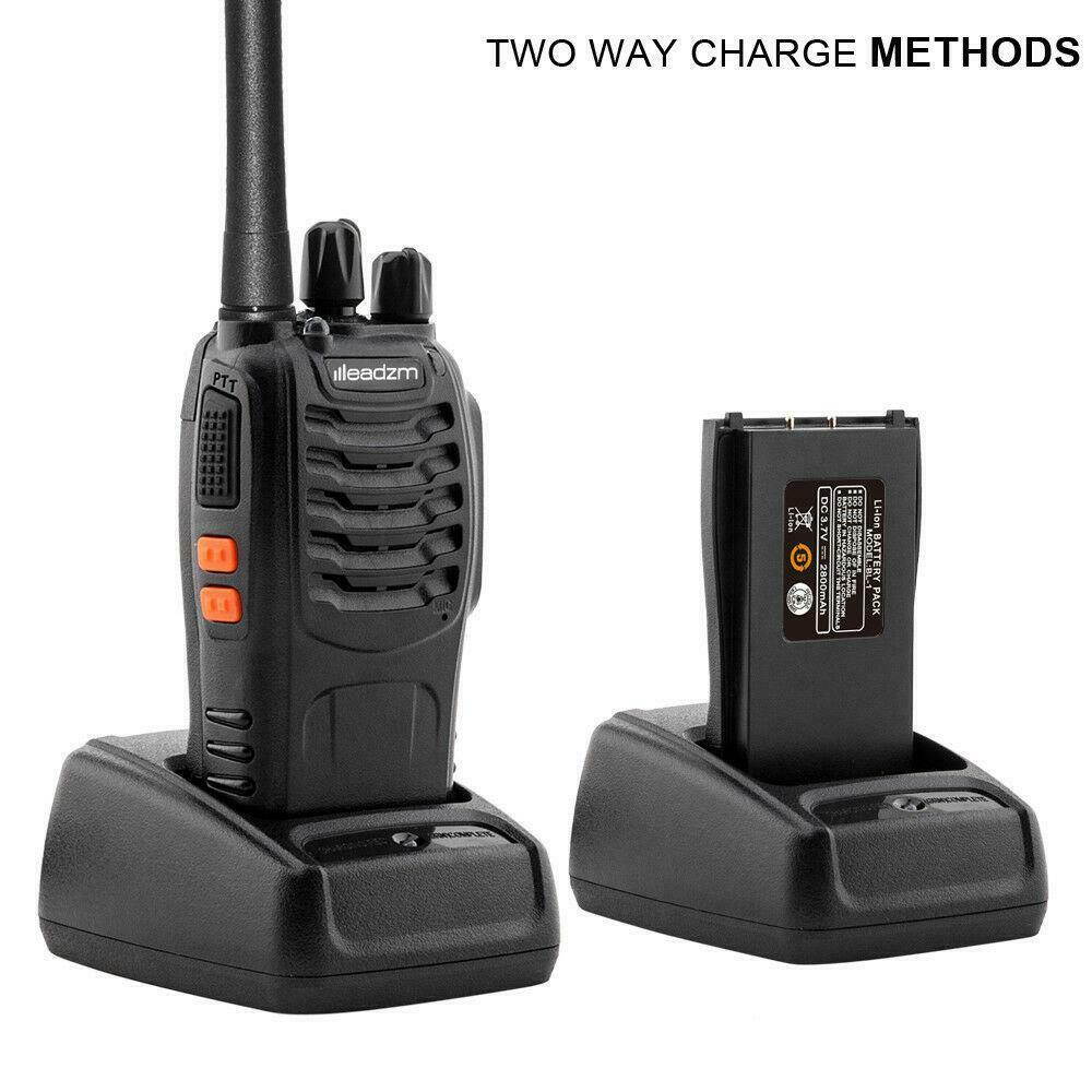 8x   LE-88A UHF 16CH Long Range Two Way Radio Walkie Talkie