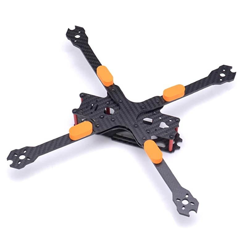 QL7 296mm FPV Racing Drone Frame 7 inch Carbon Fiber Quadcopter Frame with 4mm Arm + Lipo Battery Straps