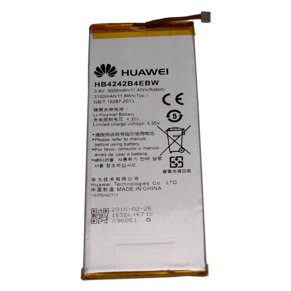 Huawei HB4242B4EBW GB/T 18287-2013 OEM Original Replacement Battery for Honor 6 H60 L01 L02