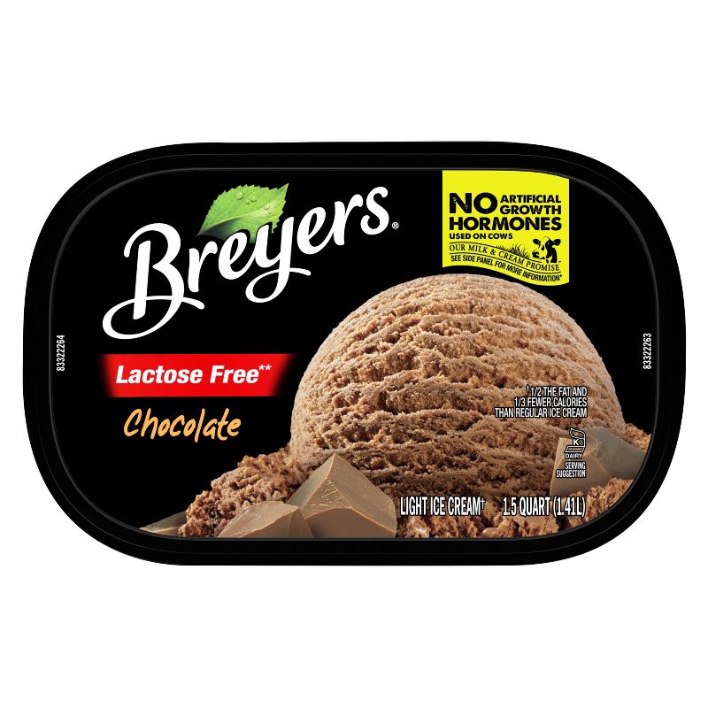 Breyers Lactose Free Chocolate Ice Cream - 48oz