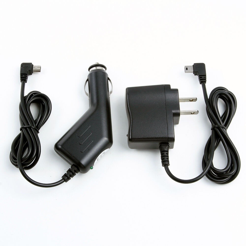 DC Car Charger +AC Wall Power Supply Adapter For Activeon DX LX CX Action Camera