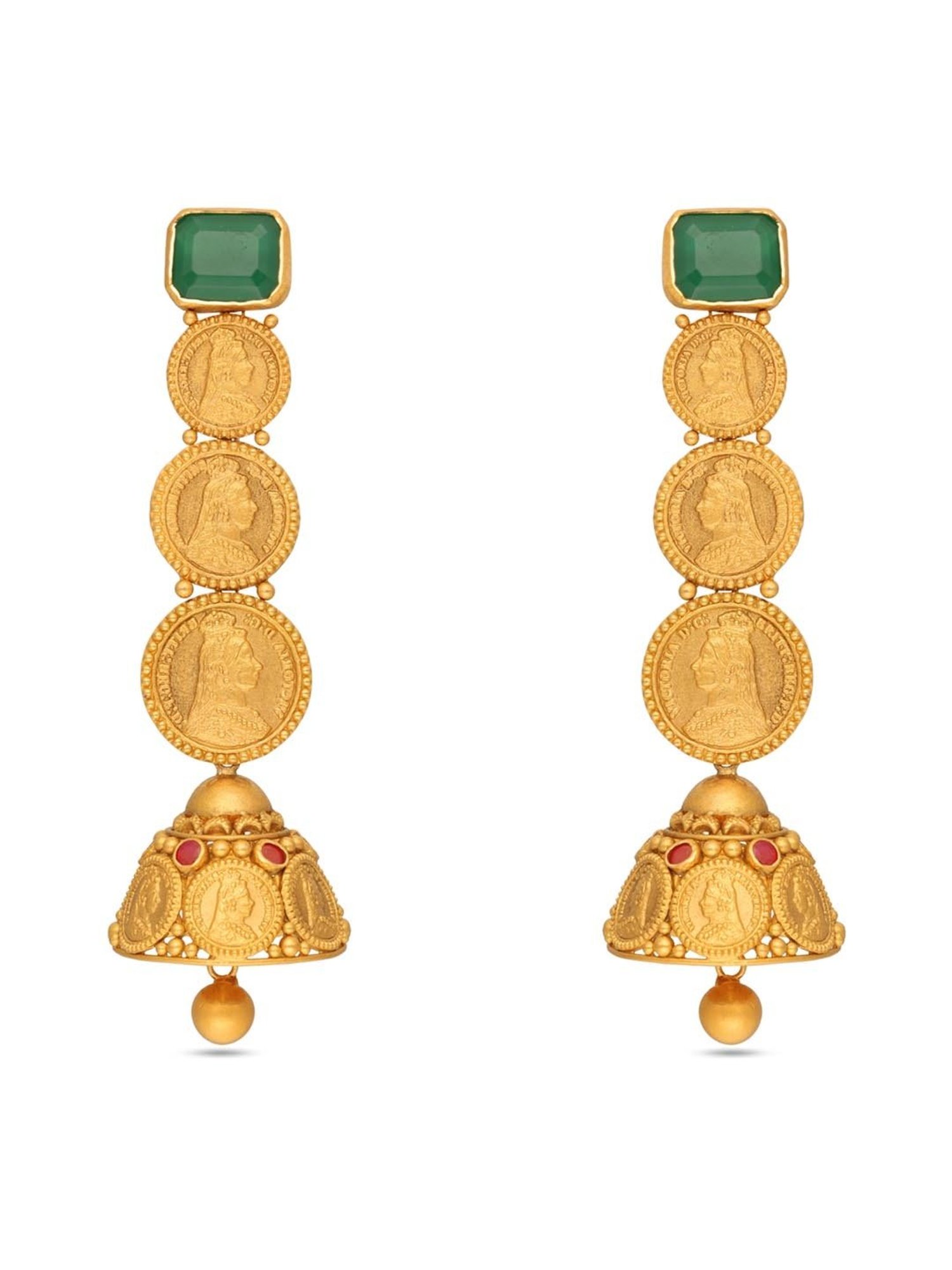 CKC 22k Gold Earrings for Women