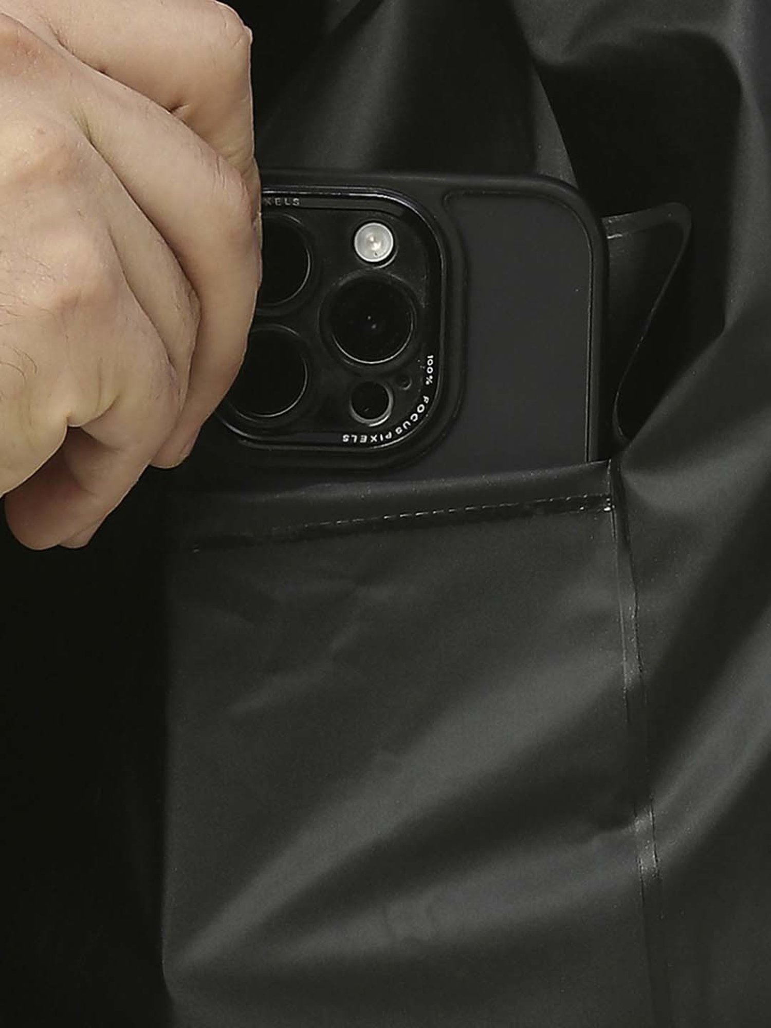 Zeel Black & Brown Raincoat Set