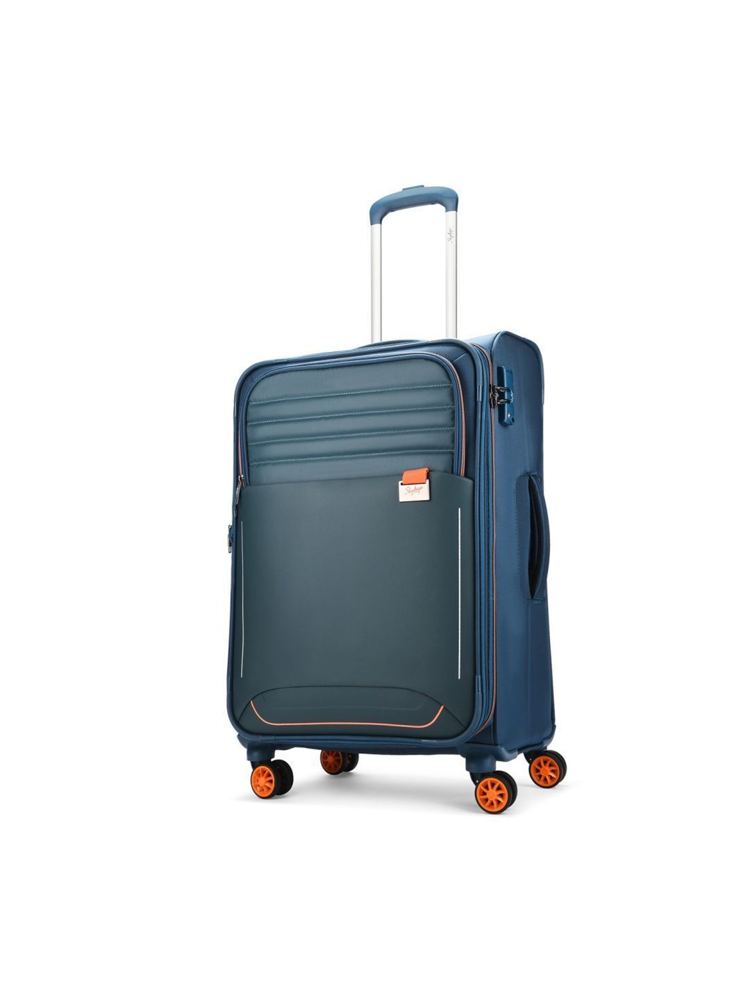 Skybags Twentyfour7 Pro Cobalt Blue Solid Soft Medium Trolley Bag - 29 cm