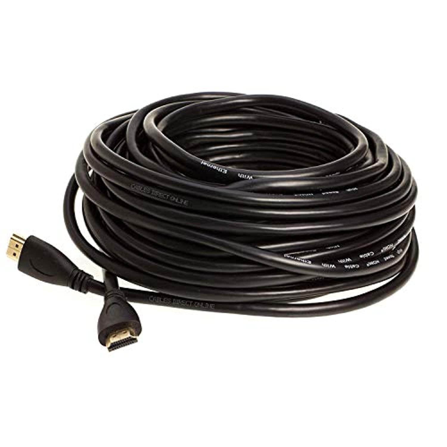 Satmaximum - 50FT Gold Plated HDMI Cable , 3D Certified for TV DVD PS3 BLURAY XBOX HDTV