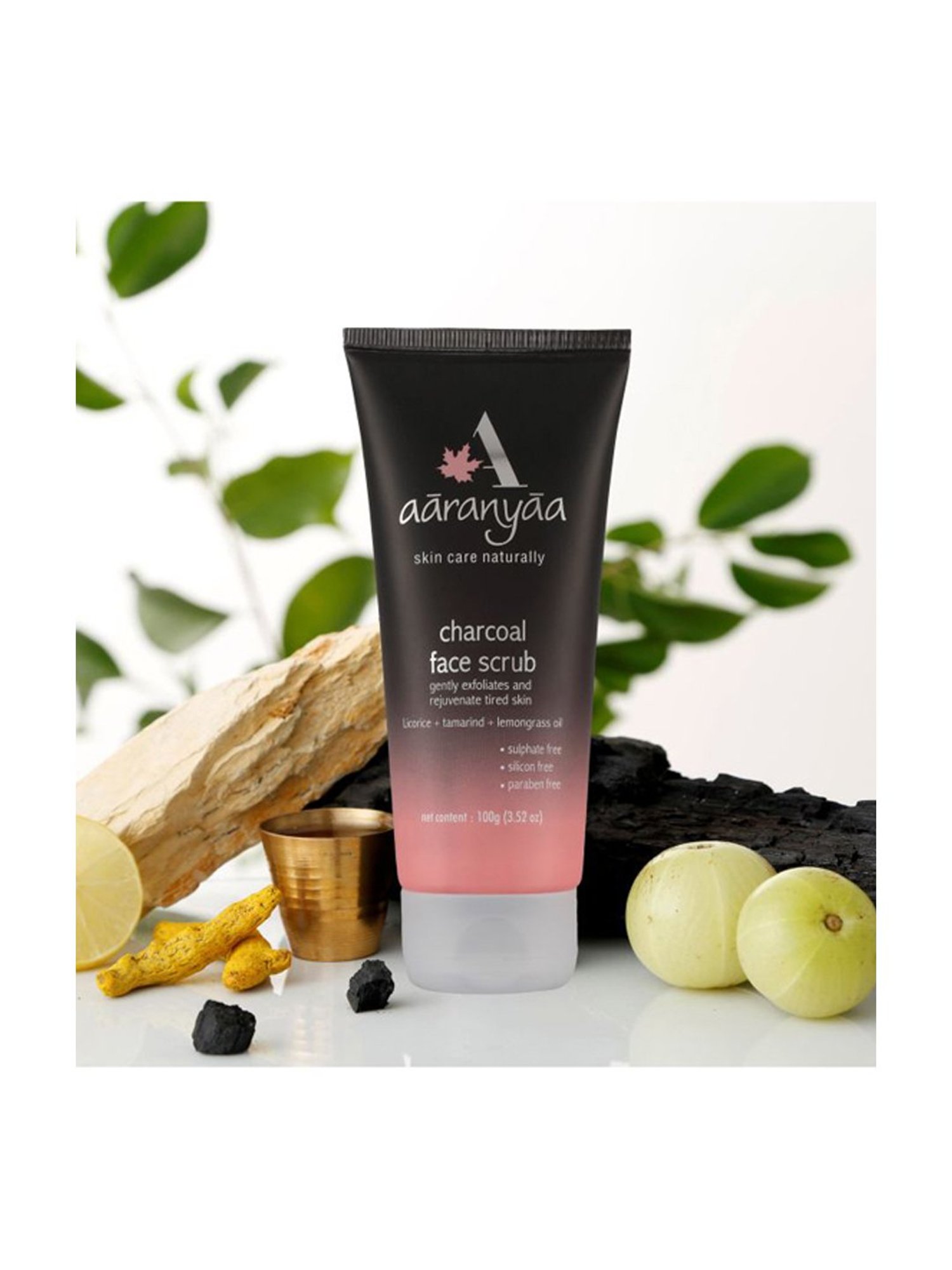 Aaranyaa Charcoal Face Scrub - 100 gm