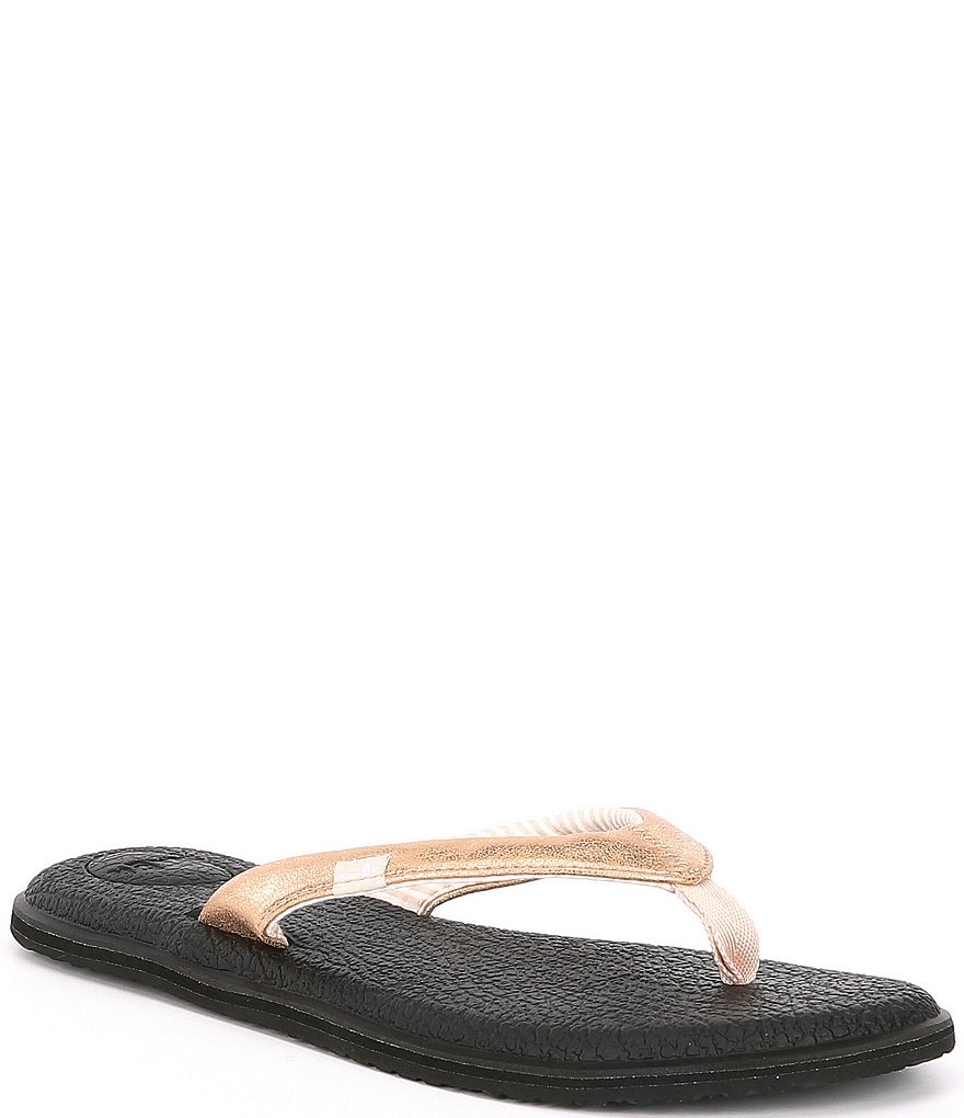 Sanuk Yoga Chakra Metallic Thong Sandals