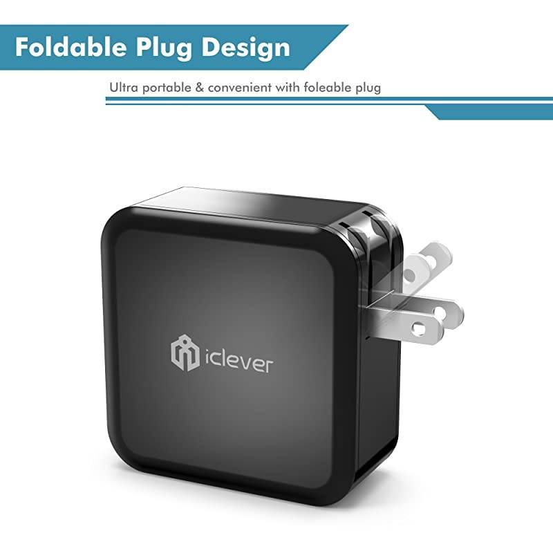 USB Wall Charger  40W 8A 4Port Charging Station with Foldable Plug USB Power Adapter for iPhone 11 Pro XsXS MaxXRX87iPad ProAir 2Mini 43 GalaxyNoteEdge LG Nexus HTC and More