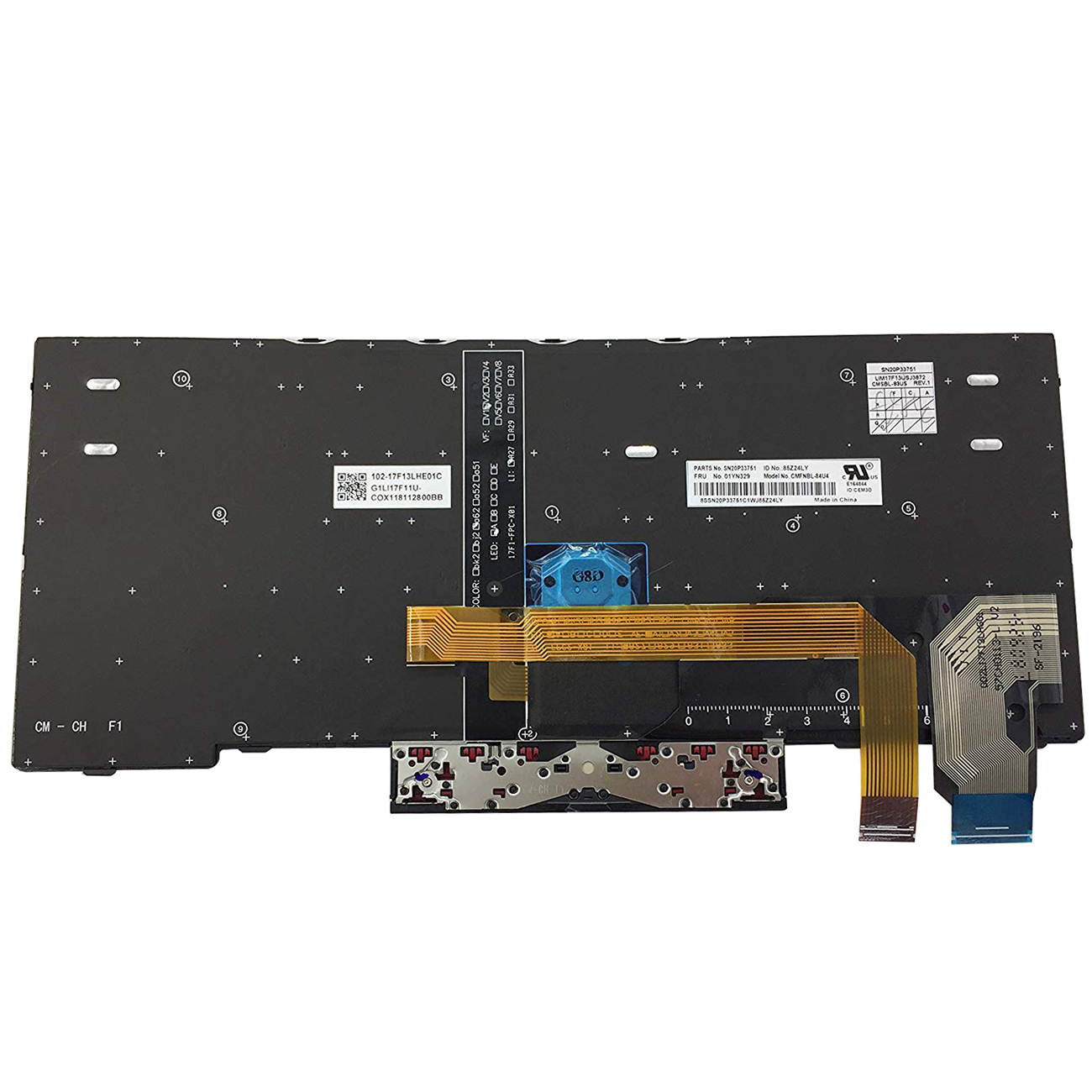 AUTENS Replacement US Keyboard for Lenovo ThinkPad X280 X390 X395 (Not Fit X390 Yoga) Laptop (Backlight)