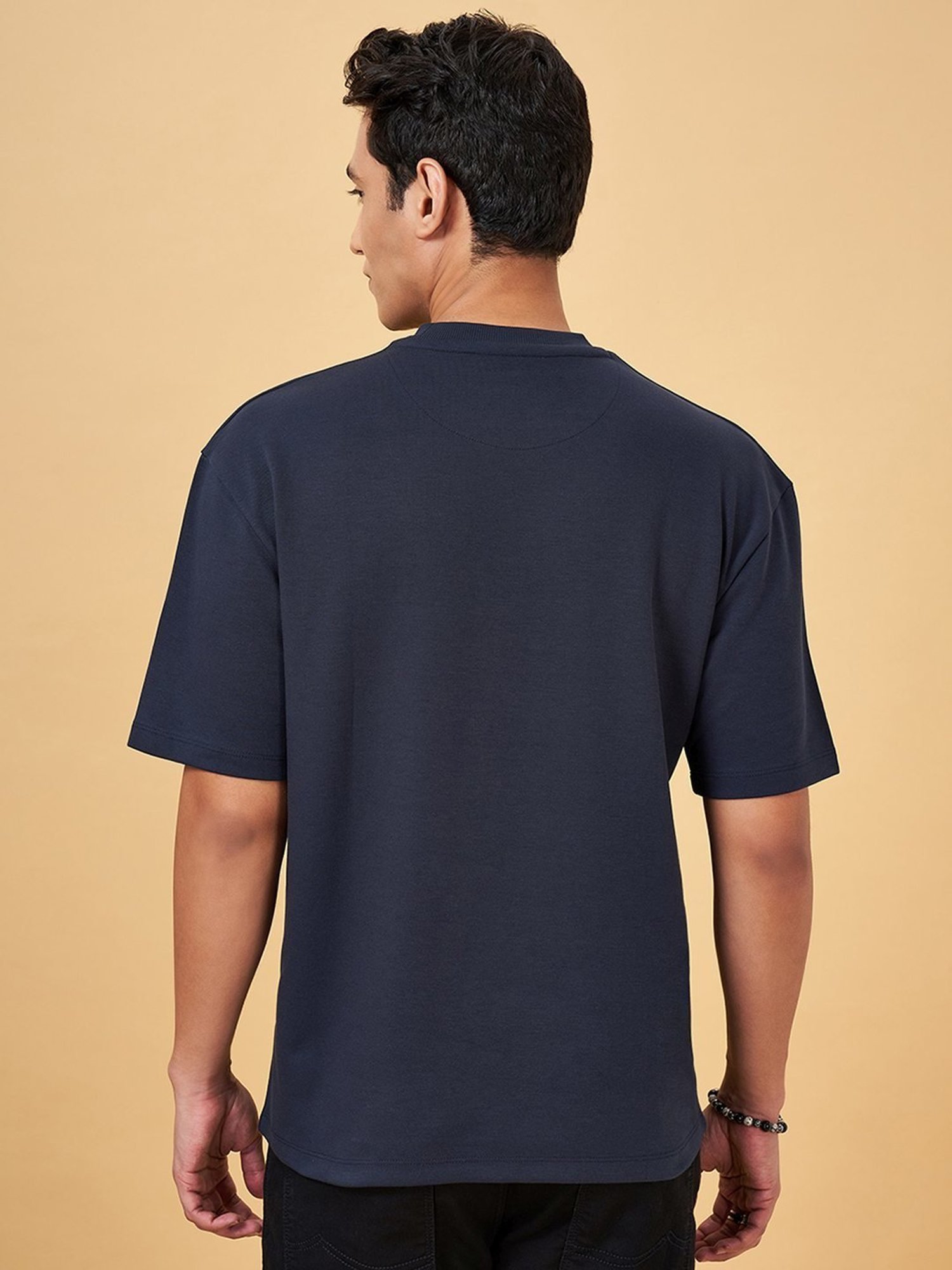 Sf Jeans By Pantaloons Dark Denim Regular Fit T-Shirt