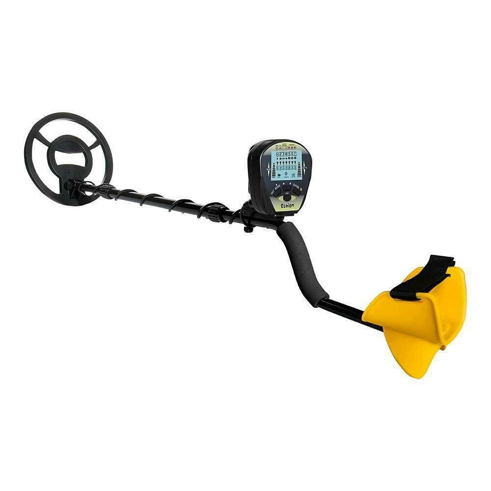 Metal Detector Gold Digger Finder Deep Sensitive Waterproof Hunter w/ Head Lamp